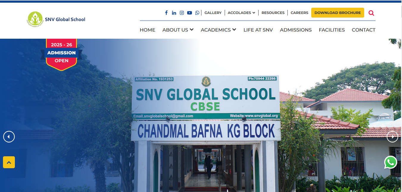 Site preview or logo